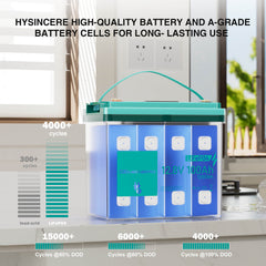 Battery pack with specifications on a desk in a room with a window.